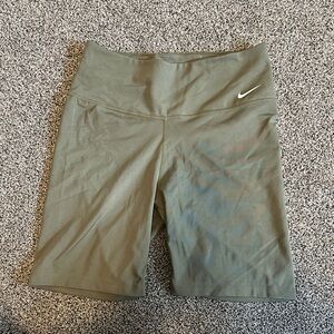 Nike Women's Sage Green Bike Shorts